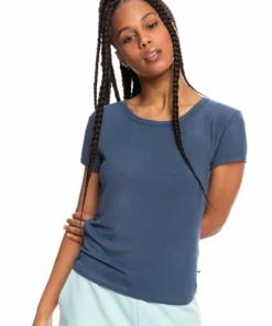 ROXY Womens Roxy "Frozen Night" Ribbed T-Shirt | 2 Colors! 13 ROXY Womens Roxy