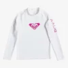 ROXY Girls KIDS Roxy "Whole Hearted" Girl's LS Rashguard 1 ROXY Girls KIDS Roxy "Whole Hearted" Girl's LS Rashguard