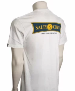 Salty Crew Mens Salty Crew "Fastback T-Shirt" - White