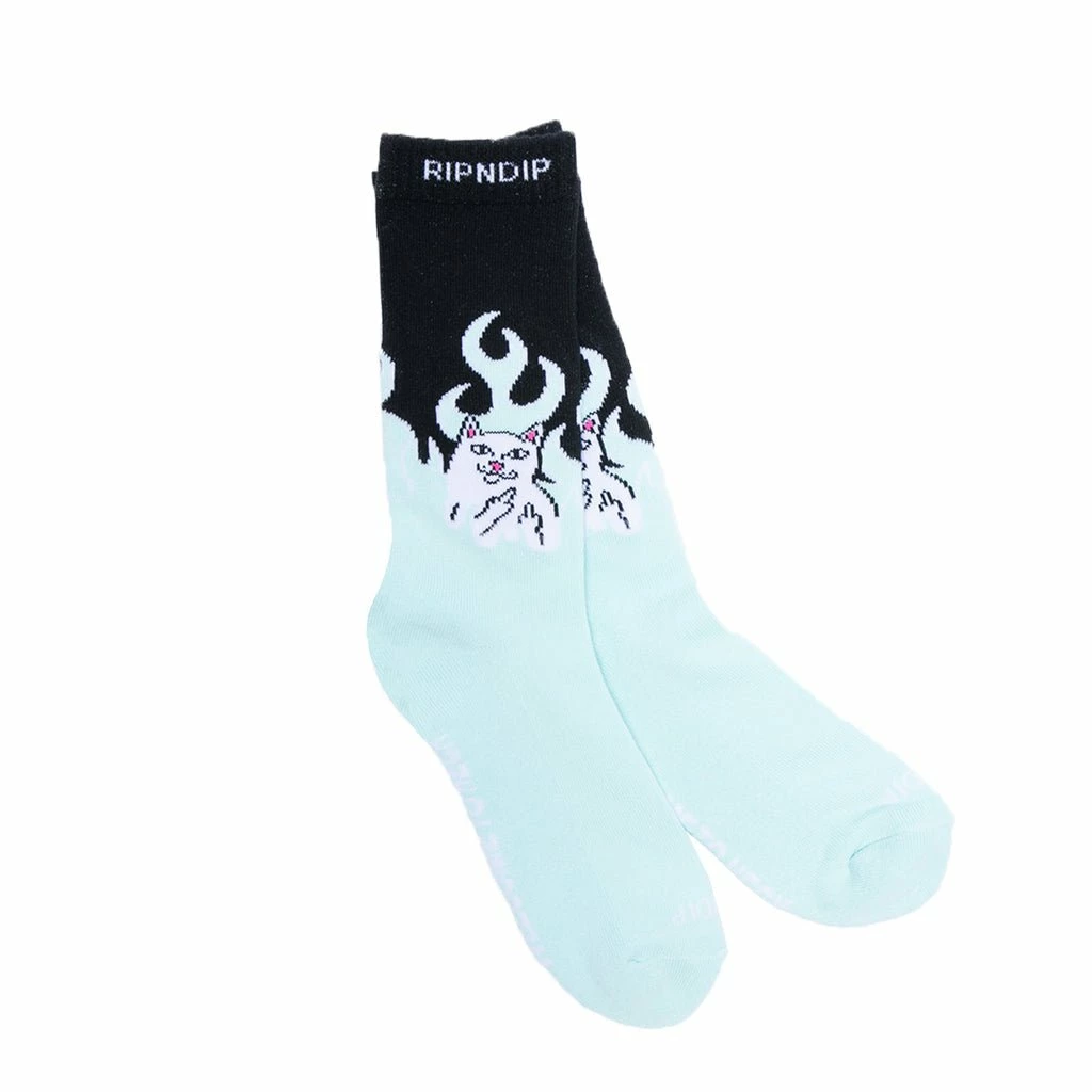 WOMEN RIPNDIP "Welcome To Heck" Socks 3 WOMEN RIPNDIP "Welcome To Heck" Socks