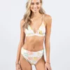 Rip Curl Women's "La Bonita" Rip Curl Fixed Tri Bikini Top