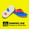 Reef "Fanning Low" Puerto Rico Edition Men's Sandals