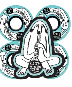 OJ Wheels 54mm Nathaniel Russel Jazz Dawgs Keyframe 87a