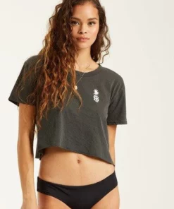 Billabong Womens Billabong "Mod Pineapple" Women's Cropped Tee