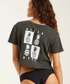 Billabong Womens Billabong "Mod Pineapple" Women's Cropped Tee