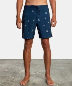 RVCA Mens RVCA "Restless" Men's Trunk 17" 10 RVCA Mens RVCA
