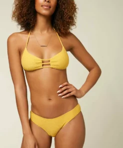 O'Neill Womens O'neill Women's "Matira Textured" Hipster Bikini Bottom