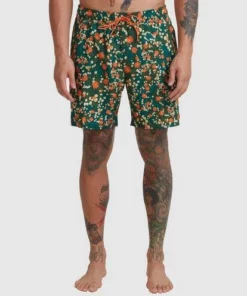 RVCA Mens RVCA "VA" Men's Elastic Shorts 17" | 2 Styles