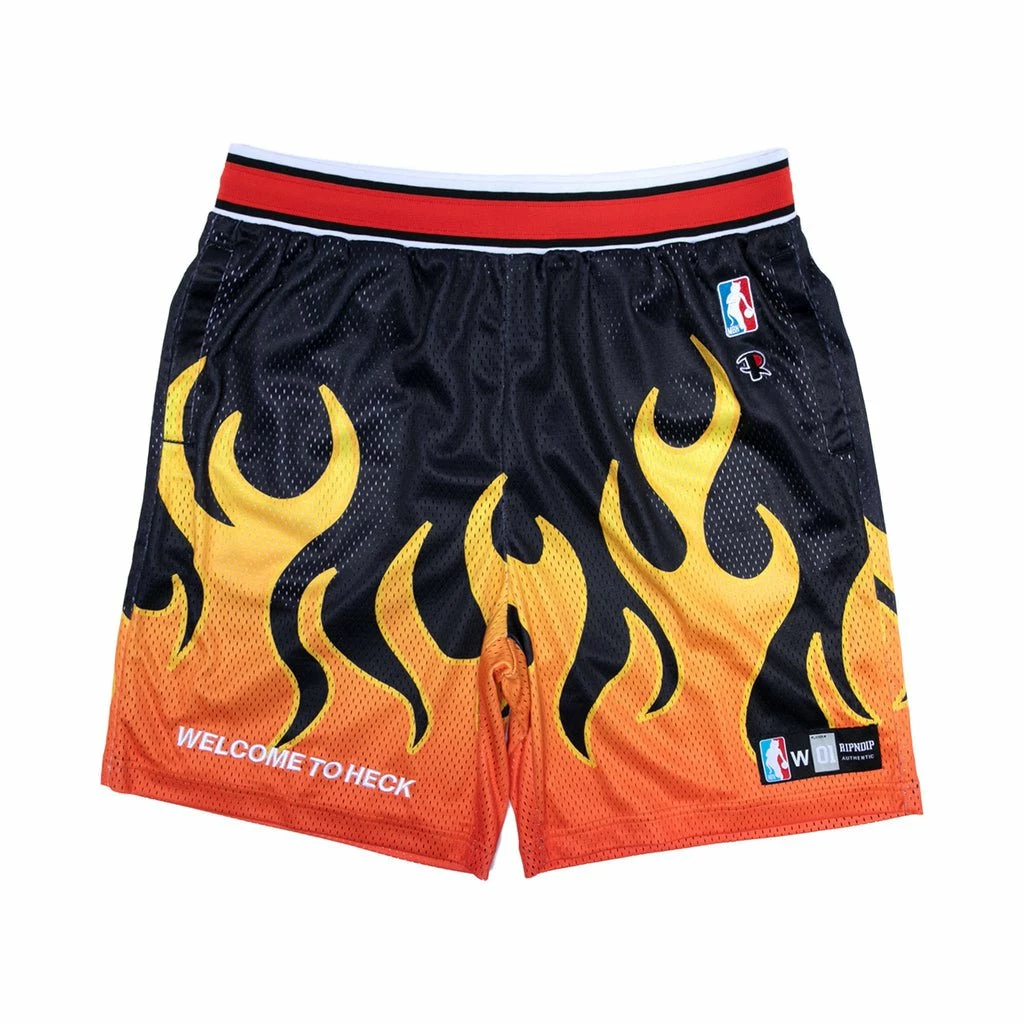 RIPNDIP "Welcome To Heck" Basketball Shorts 4 RIPNDIP "Welcome To Heck" Basketball Shorts