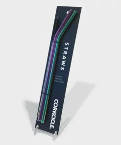 Corkcicle "Reusable Straw & Cleaning Brush" | 4 Colors KIDS 12 Corkcicle