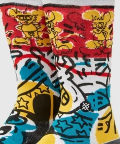 Stance X Mickey Mouse "Primary Haring" Socks