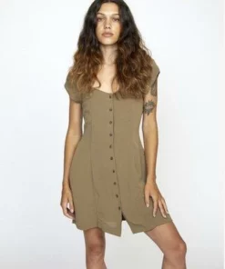 RVCA Womens RVCA "Interruption" Dress