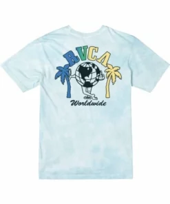 RVCA Mens RVCA "World Crass" Tie-Dye Tee | 2 Colors